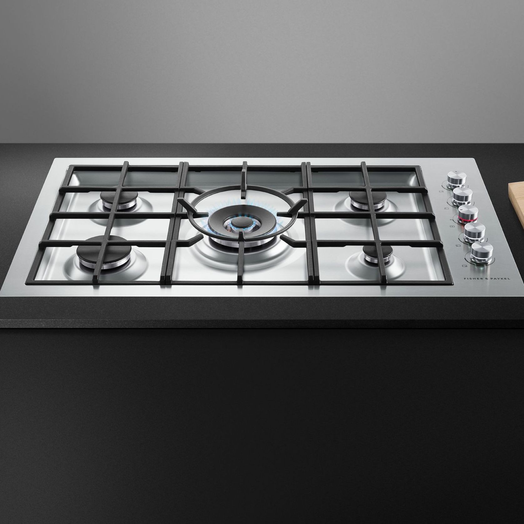 Gas on Steel Cooktop, 90cm, Flush Fit, LPG gallery detail image