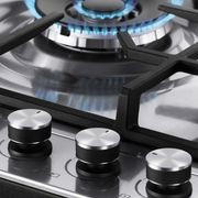 Gas on Steel Cooktop, 90cm, Stainless Steel gallery detail image