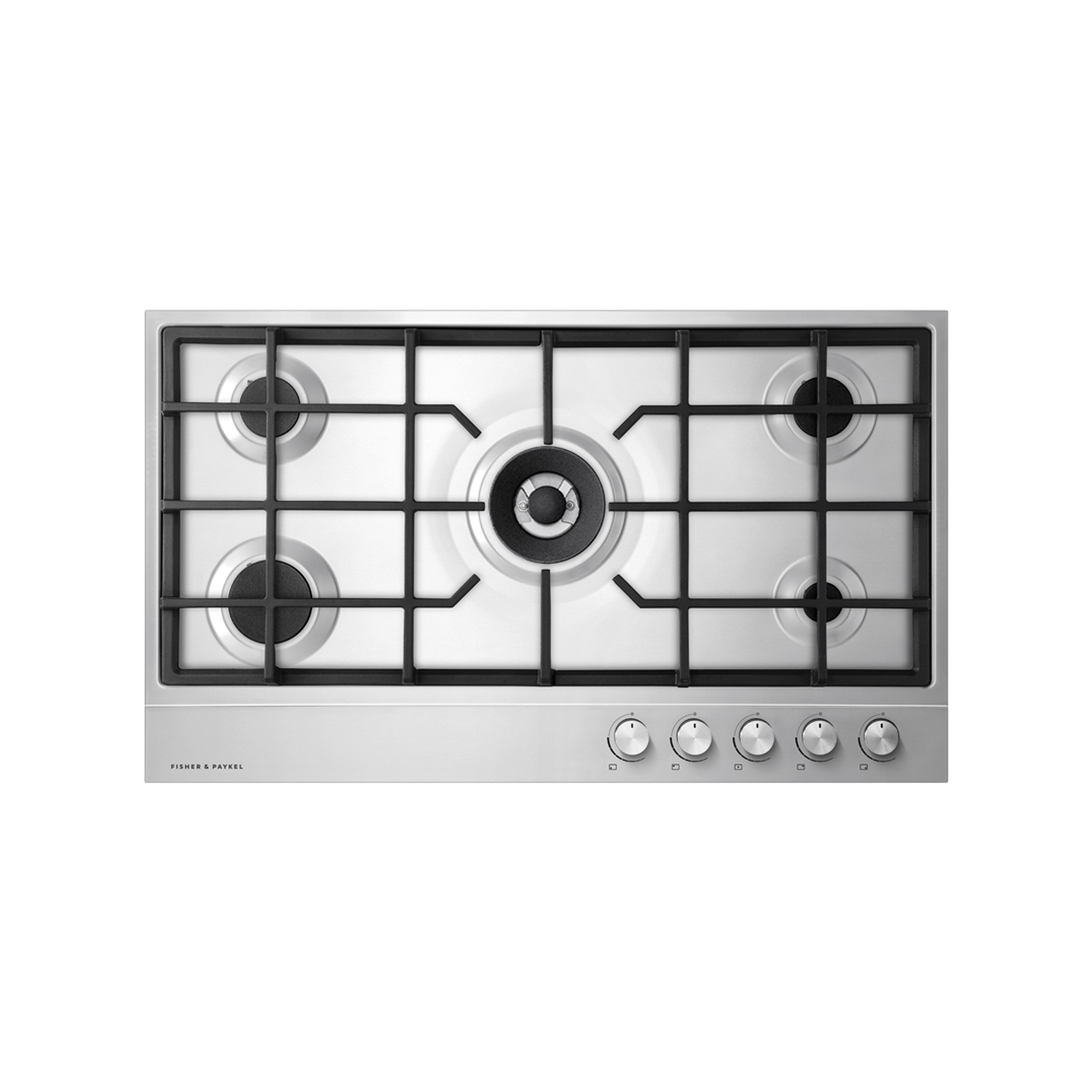 Gas on Steel Cooktop, 90cm, Stainless Steel gallery detail image