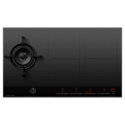 Gas + Induction Cooktop, 90cm, 1 Burner, 4 Zones with SmartZone gallery detail image