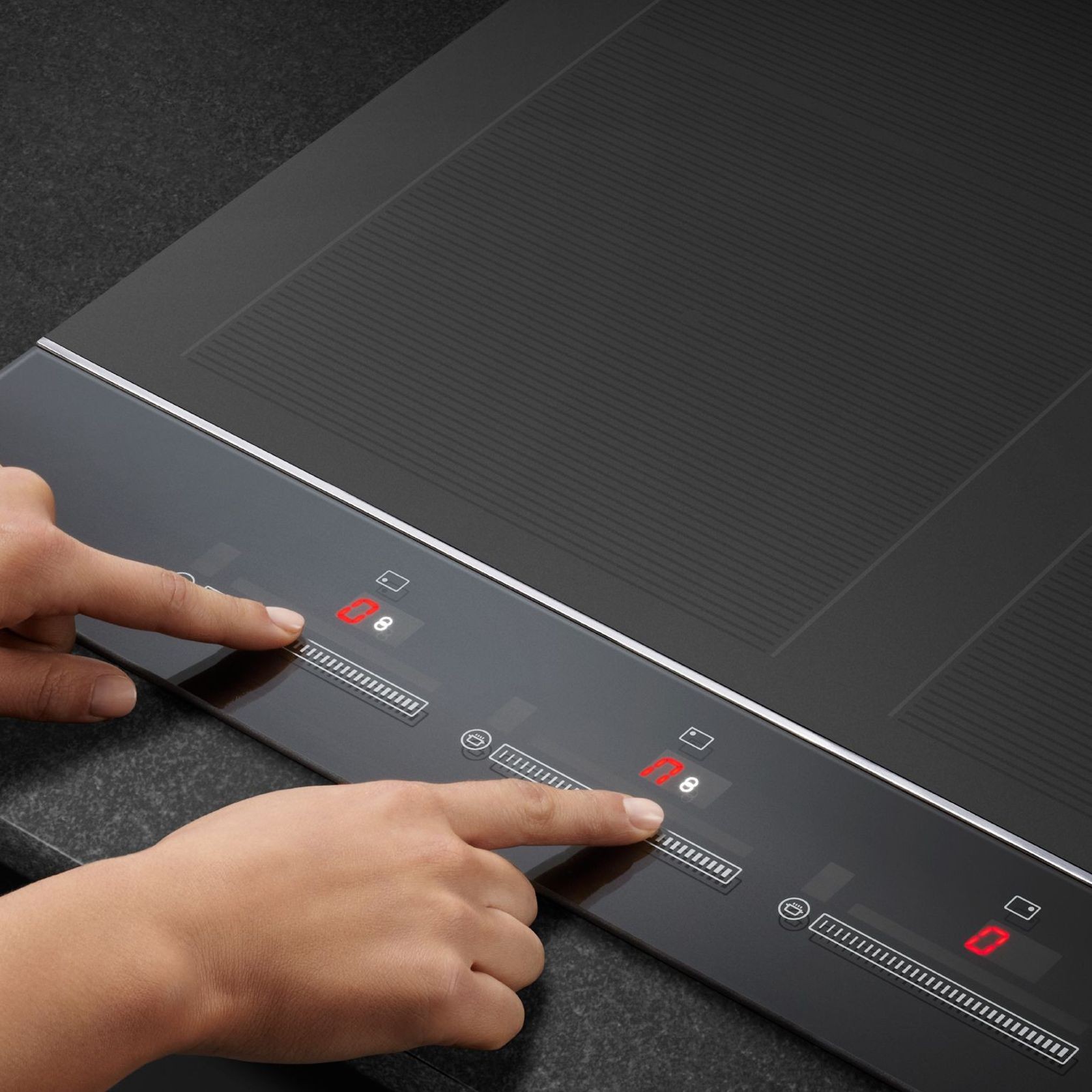 Induction Cooktop, 60cm, 4 Zones with SmartZone gallery detail image