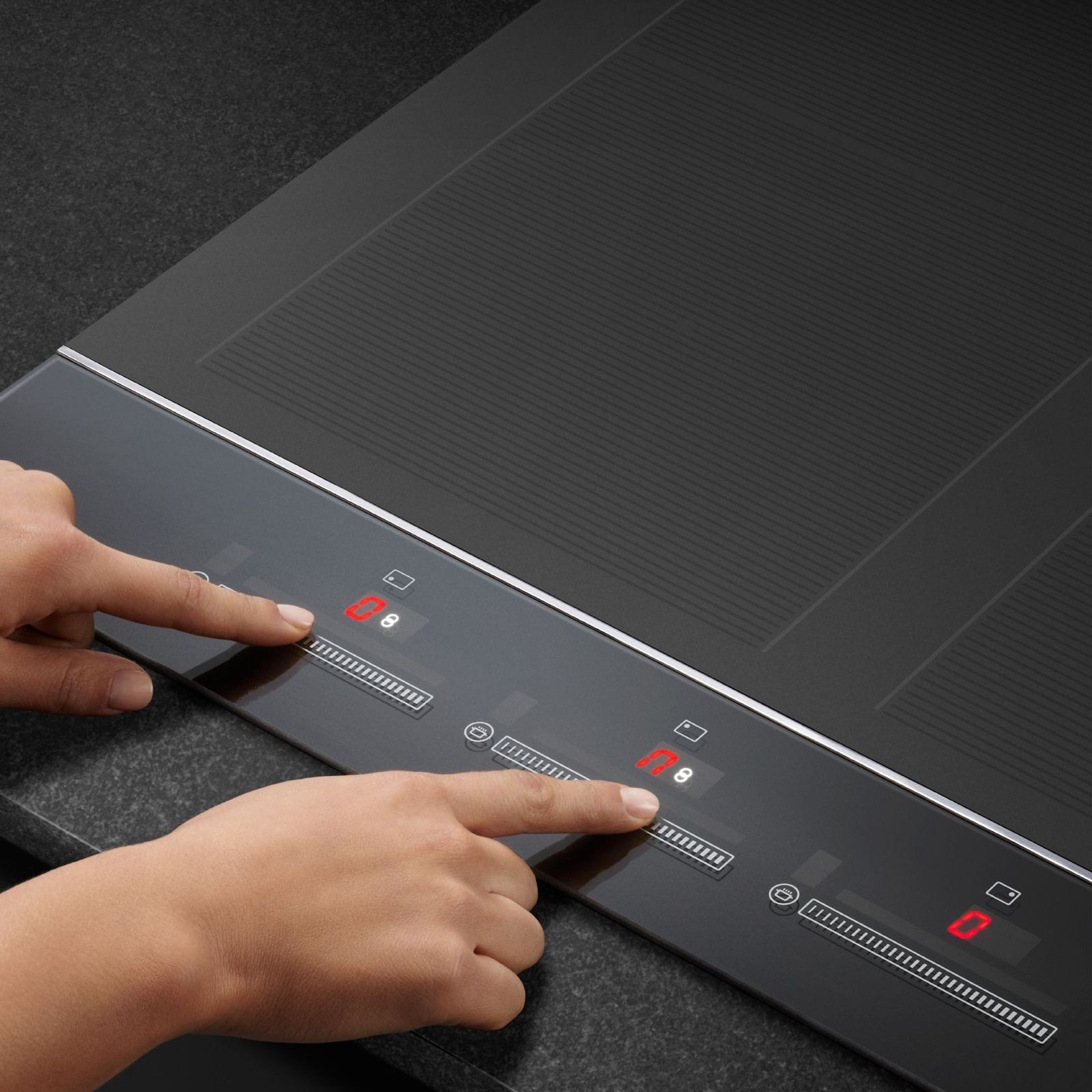 Induction Cooktop, 60cm, 4 Zones with SmartZone gallery detail image