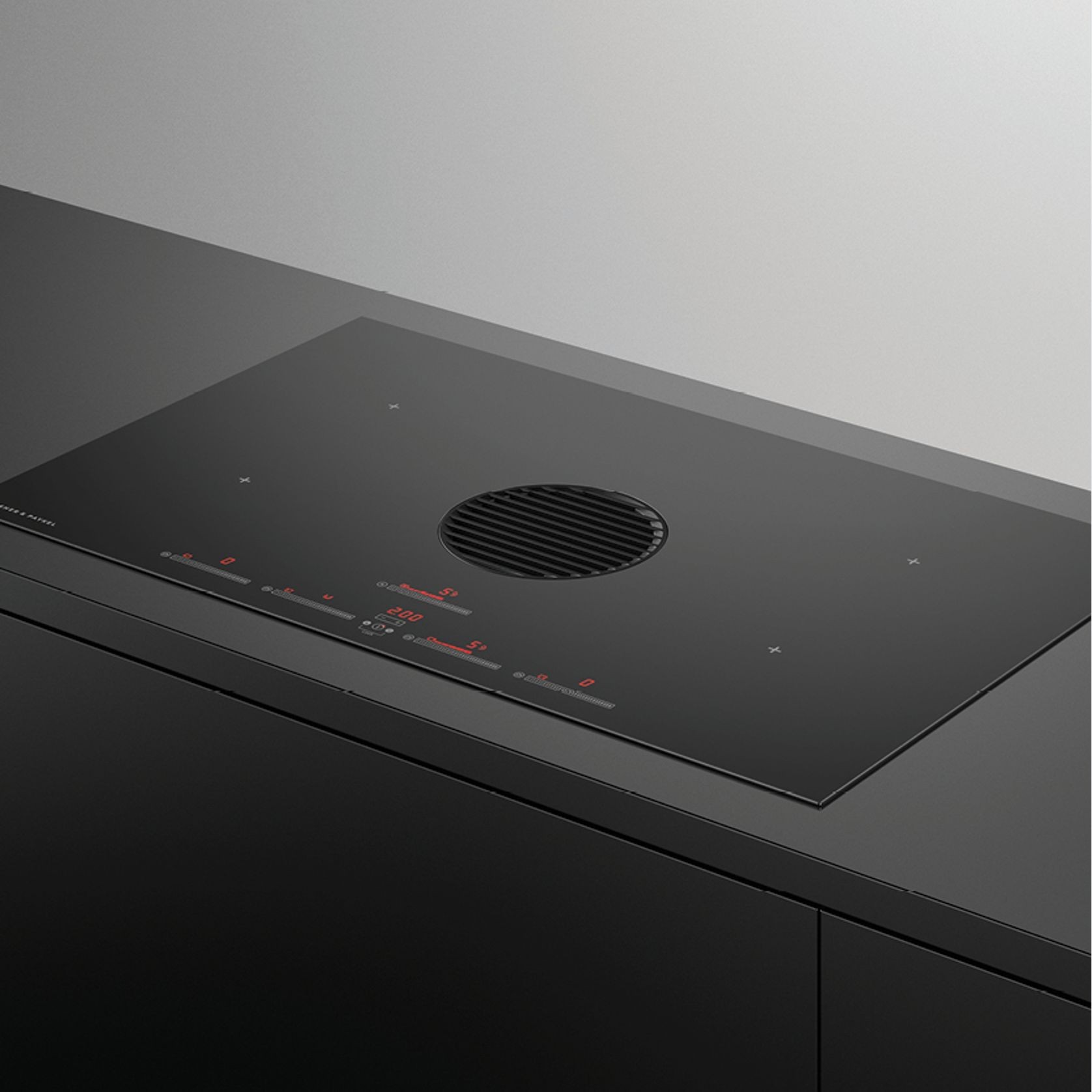 Induction Cooktop, 83cm, 4 Zones with Integrated Ventilation gallery detail image