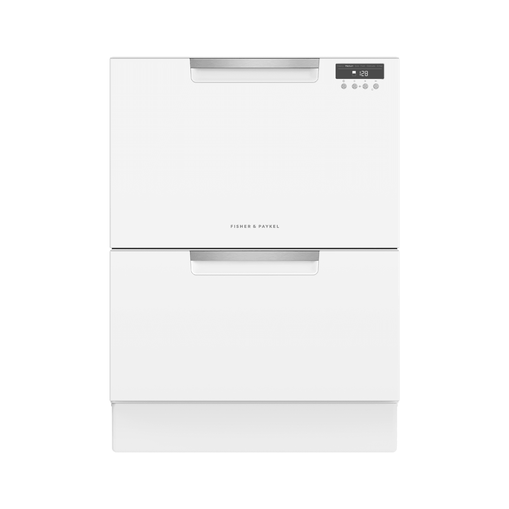 Double DishDrawer Dishwasher, White ArchiPro NZ