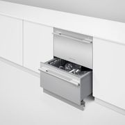 Double DishDrawer Dishwasher, Stainless Steel, Sanitise gallery detail image