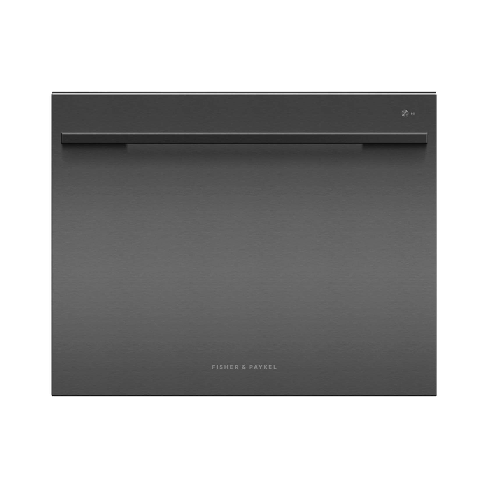 Single DishDrawer Dishwasher, Tall, Sanitise, Black Stainless Steel gallery detail image
