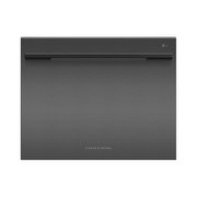 Single DishDrawer Dishwasher, Tall, Sanitise, Black Stainless Steel gallery detail image