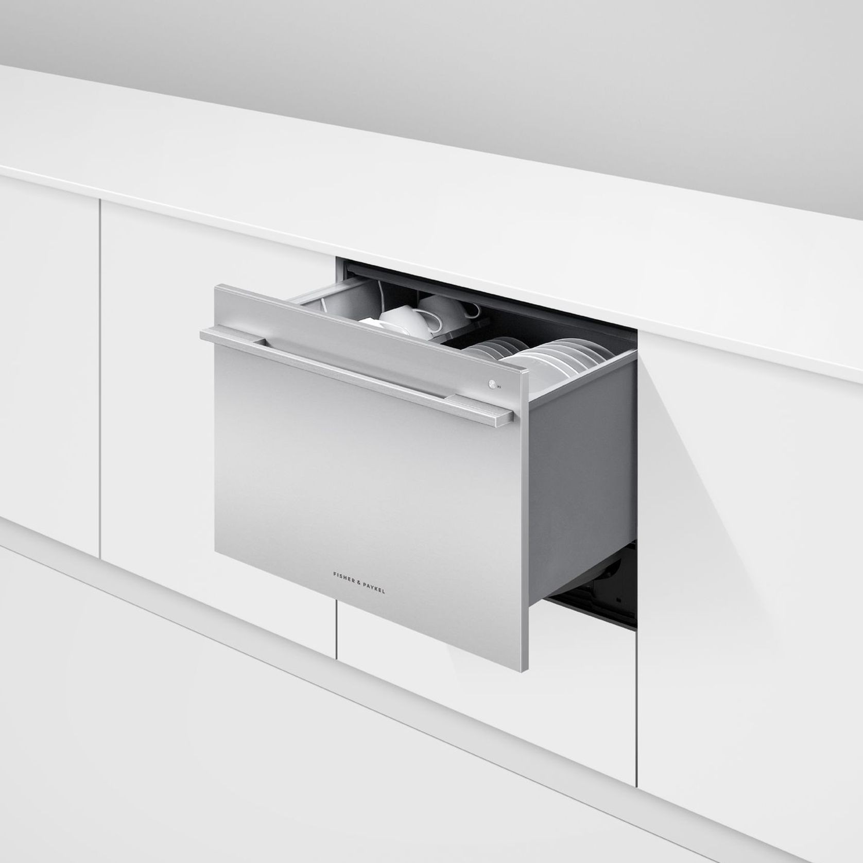 Single DishDrawer Dishwasher, Tall, Sanitise, Series 9 ArchiPro NZ