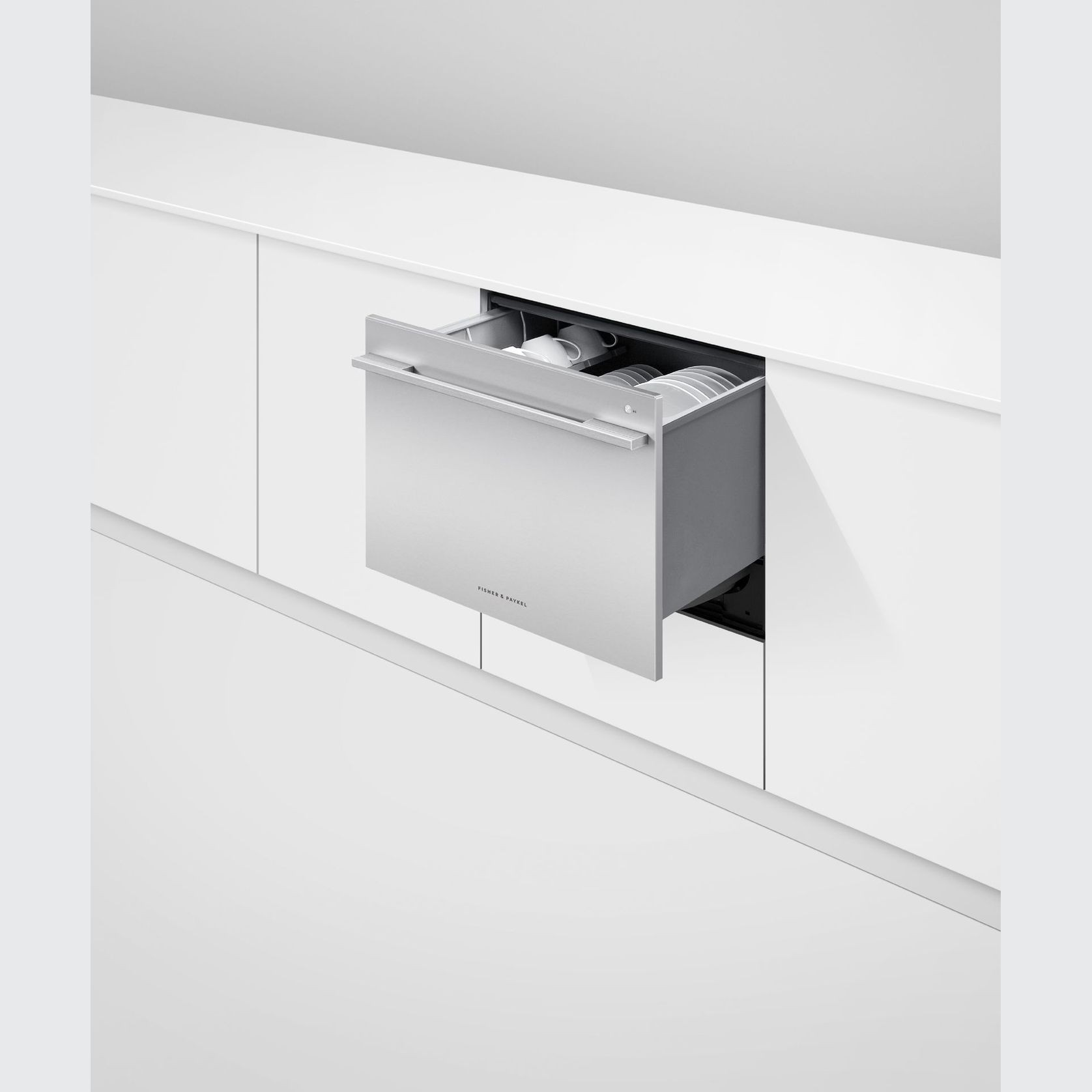 Single DishDrawer Dishwasher, Tall, Sanitise, Series 9 gallery detail image