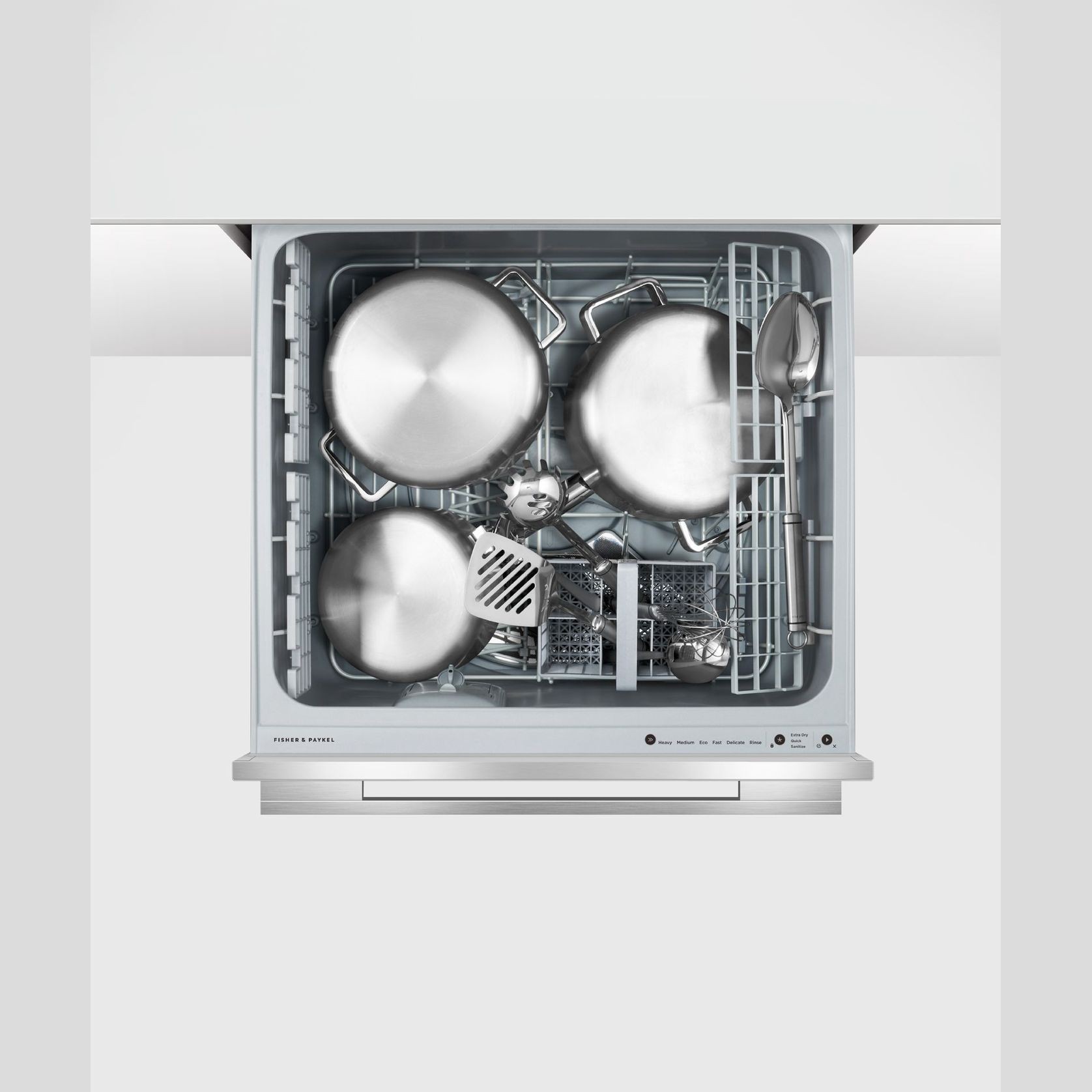 Single DishDrawer Dishwasher, Tall, Sanitise, Series 9 gallery detail image