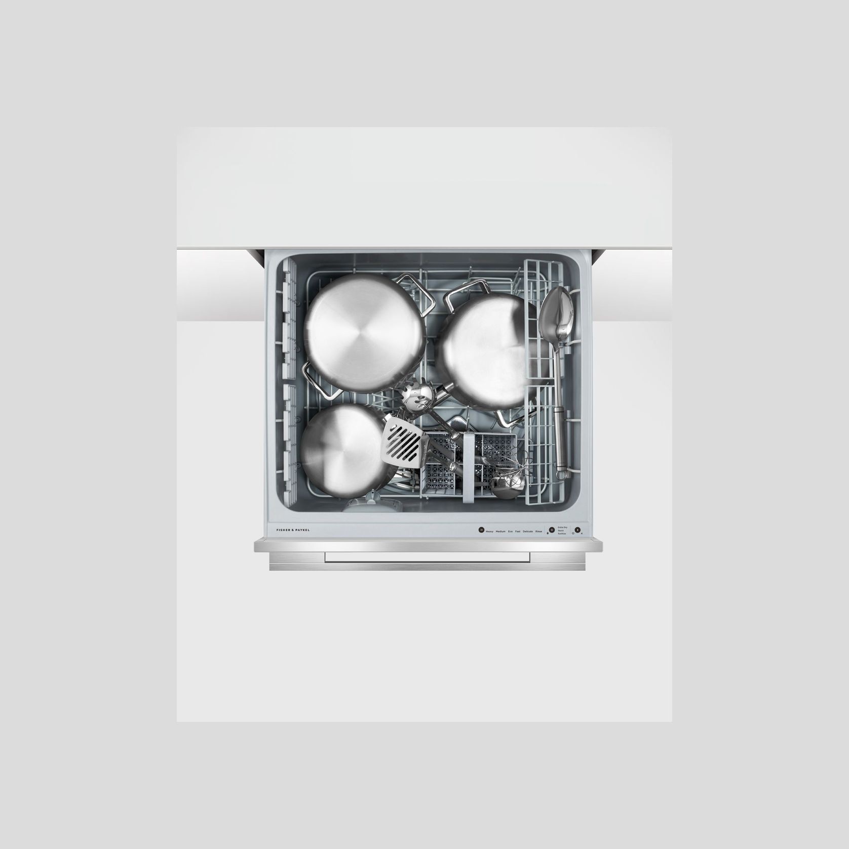 Single DishDrawer Dishwasher, Tall, Sanitise, Series 9 gallery detail image
