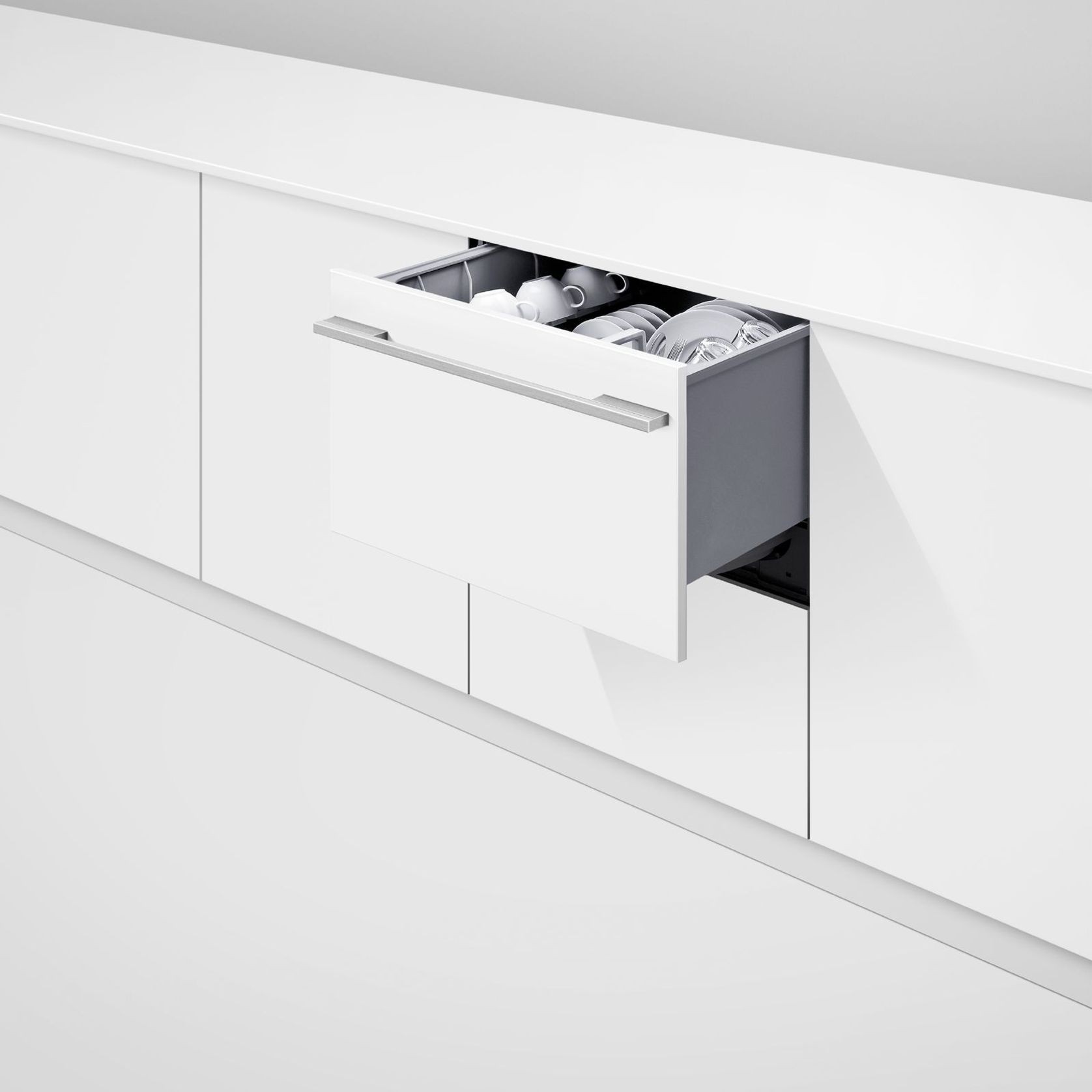 Integrated Single DishDrawer Dishwasher, Sanitise gallery detail image