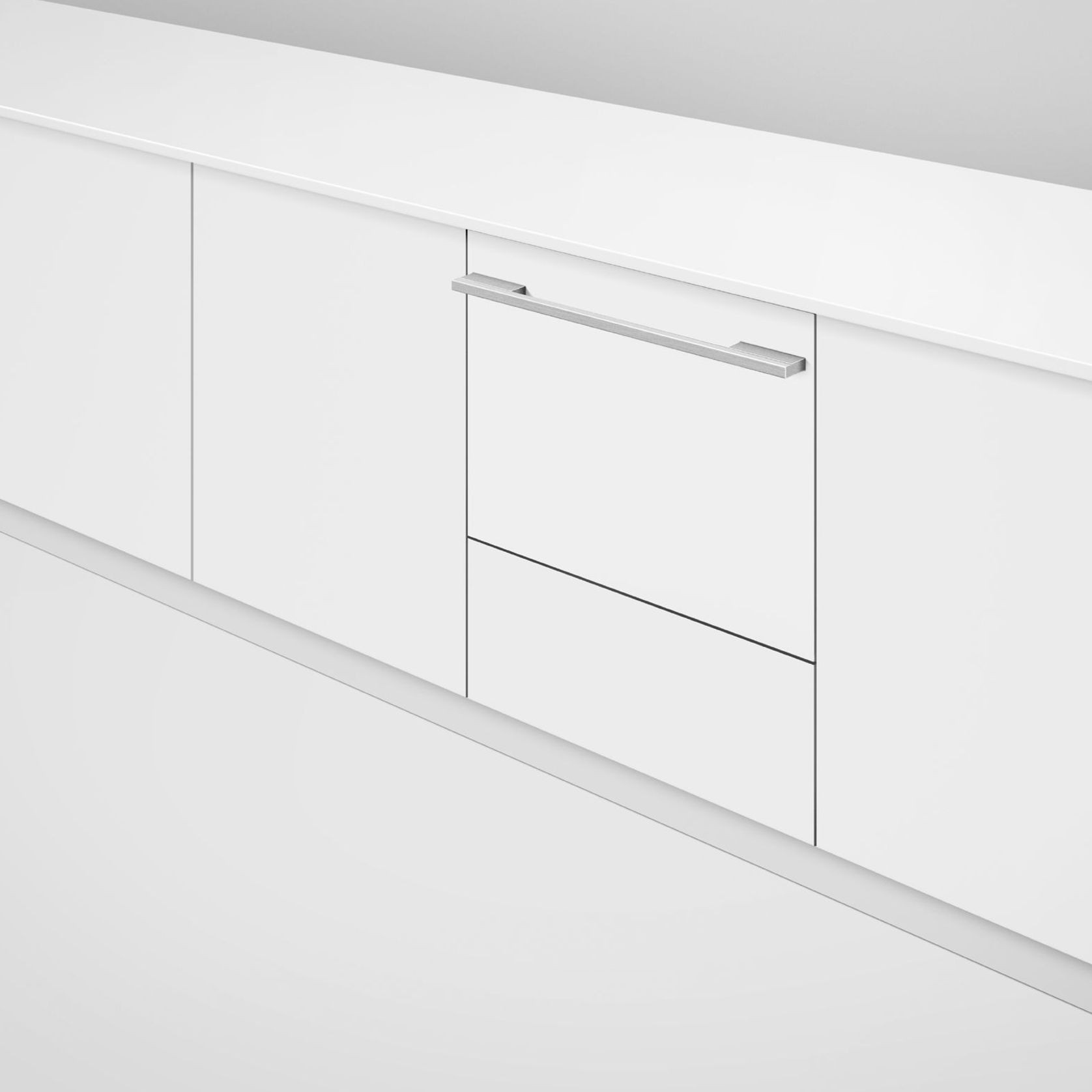 Integrated Single DishDrawer Dishwasher, Tall, Sanitise, Panel Ready gallery detail image