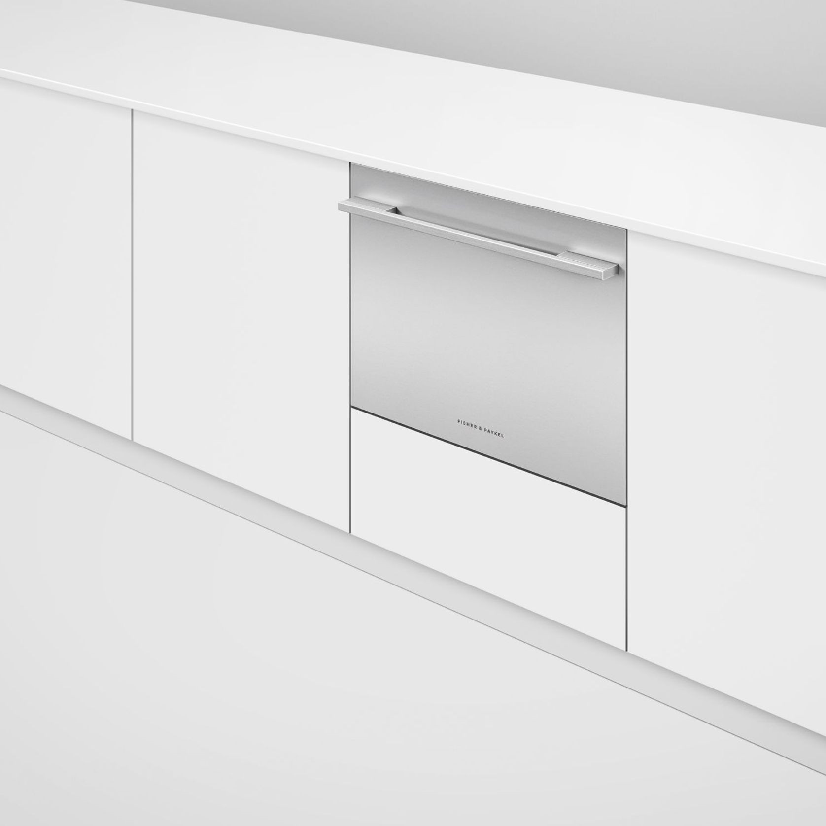 Integrated Single DishDrawer Dishwasher, Tall, Sanitise, Panel Ready