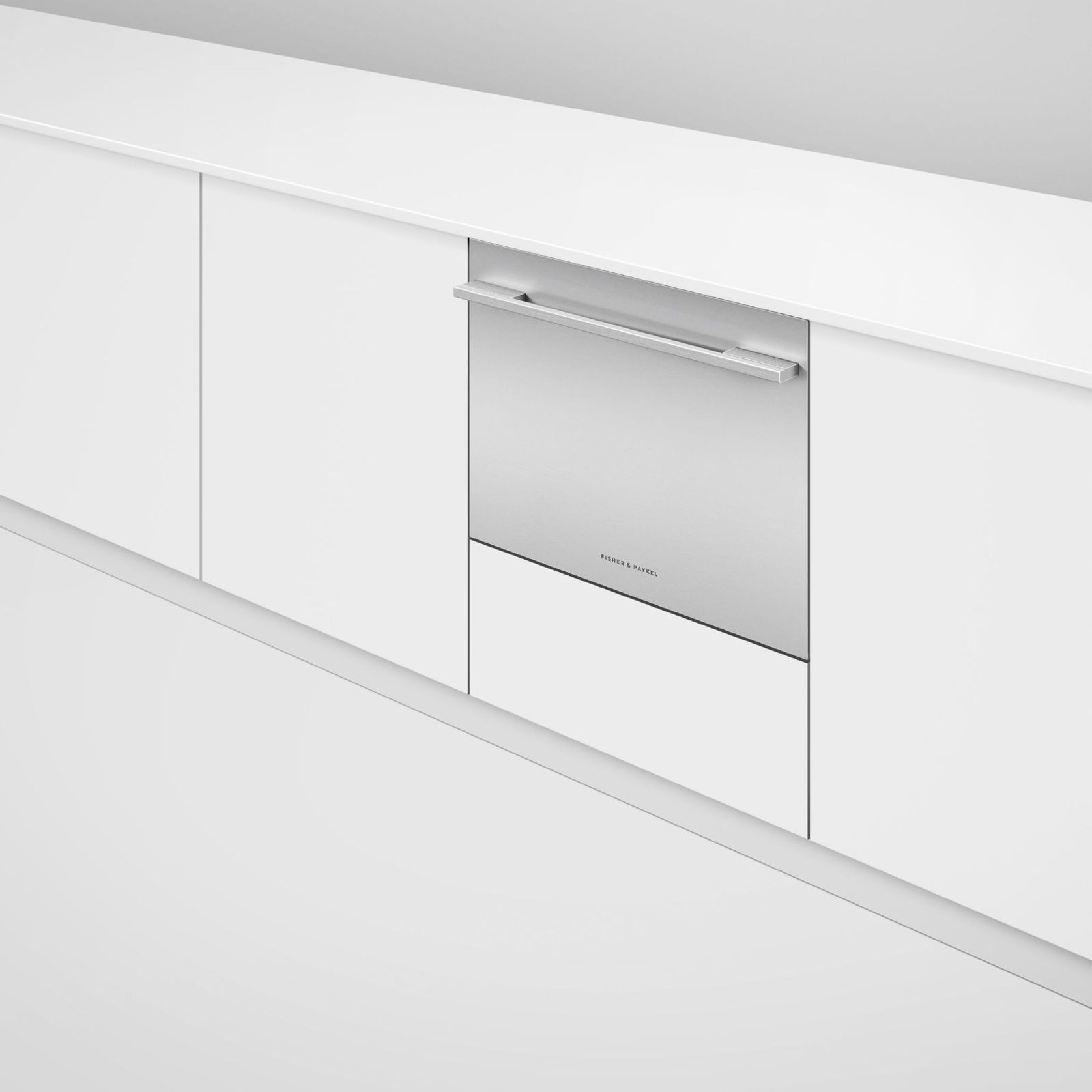 Integrated Single DishDrawer Dishwasher, Tall, Sanitise, Panel Ready gallery detail image