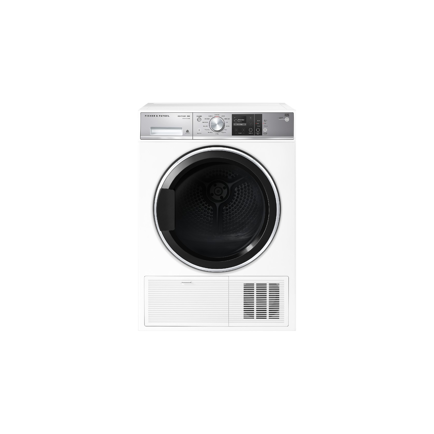 Heat Pump Dryer, White, 9kg, Steam Care gallery detail image
