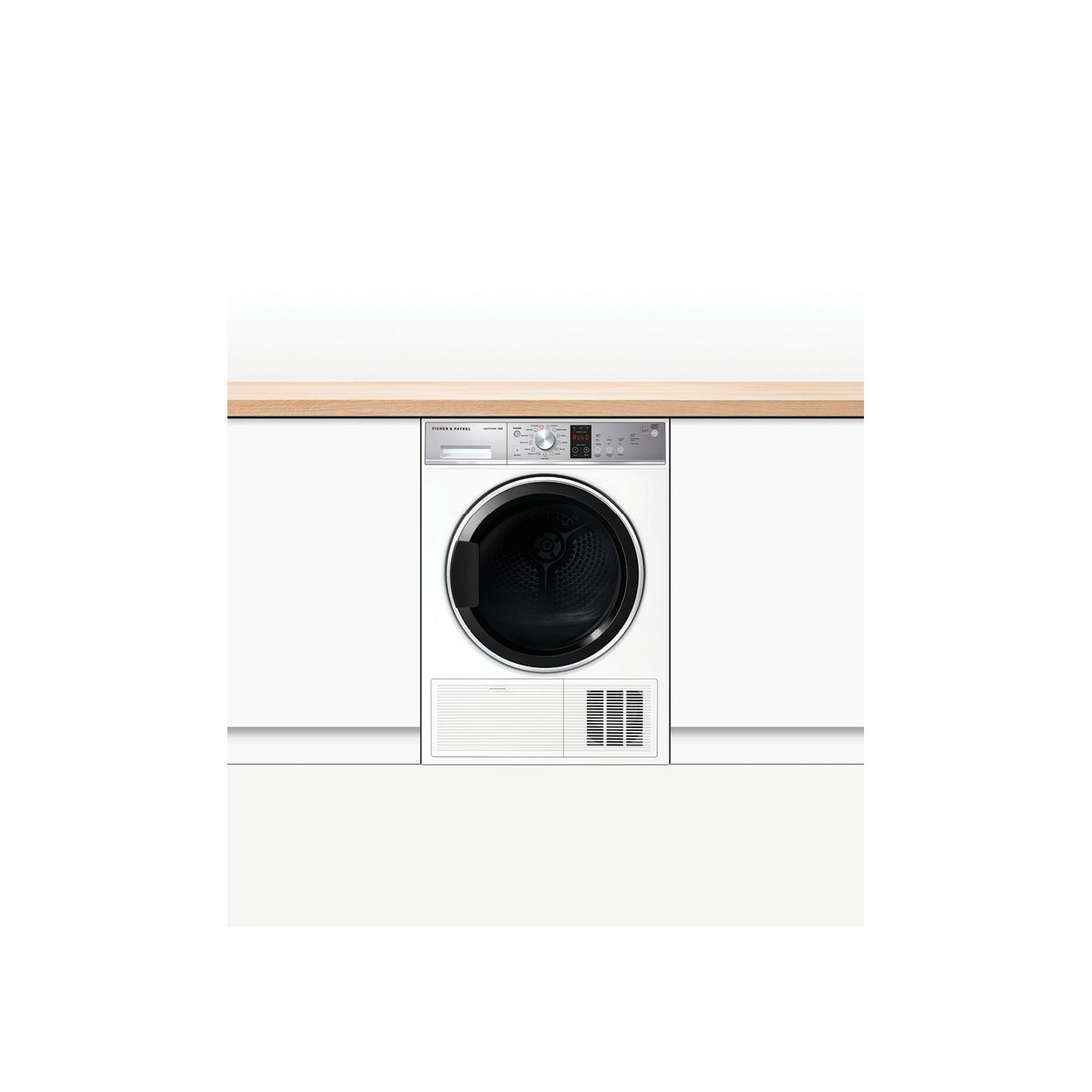 Heat Pump Dryer, 9kg, White gallery detail image