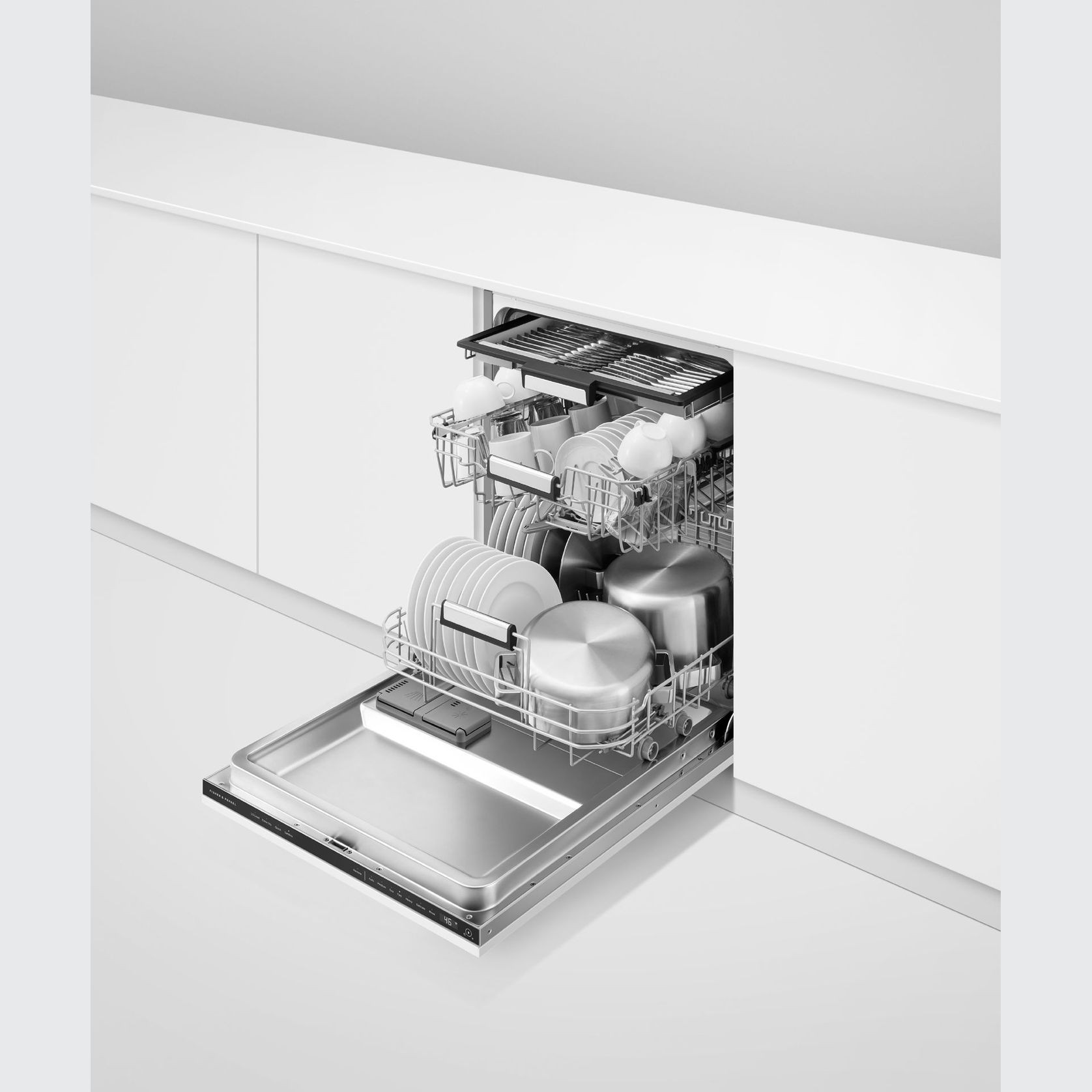 Panel Ready Integrated Dishwasher, Sanitise gallery detail image