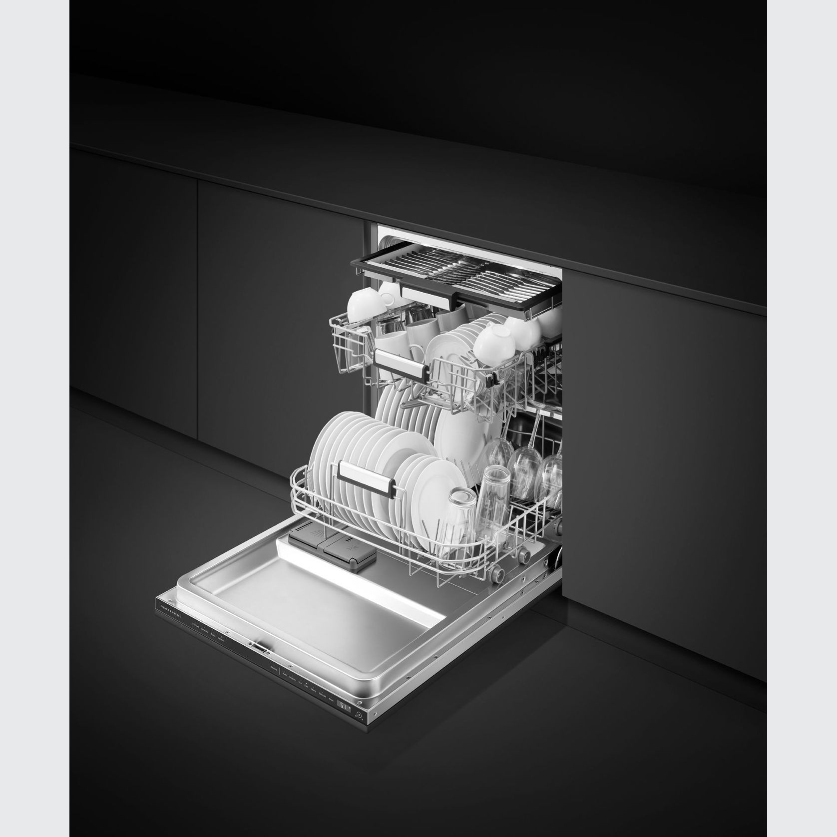 Panel Ready Integrated Dishwasher, Sanitise gallery detail image