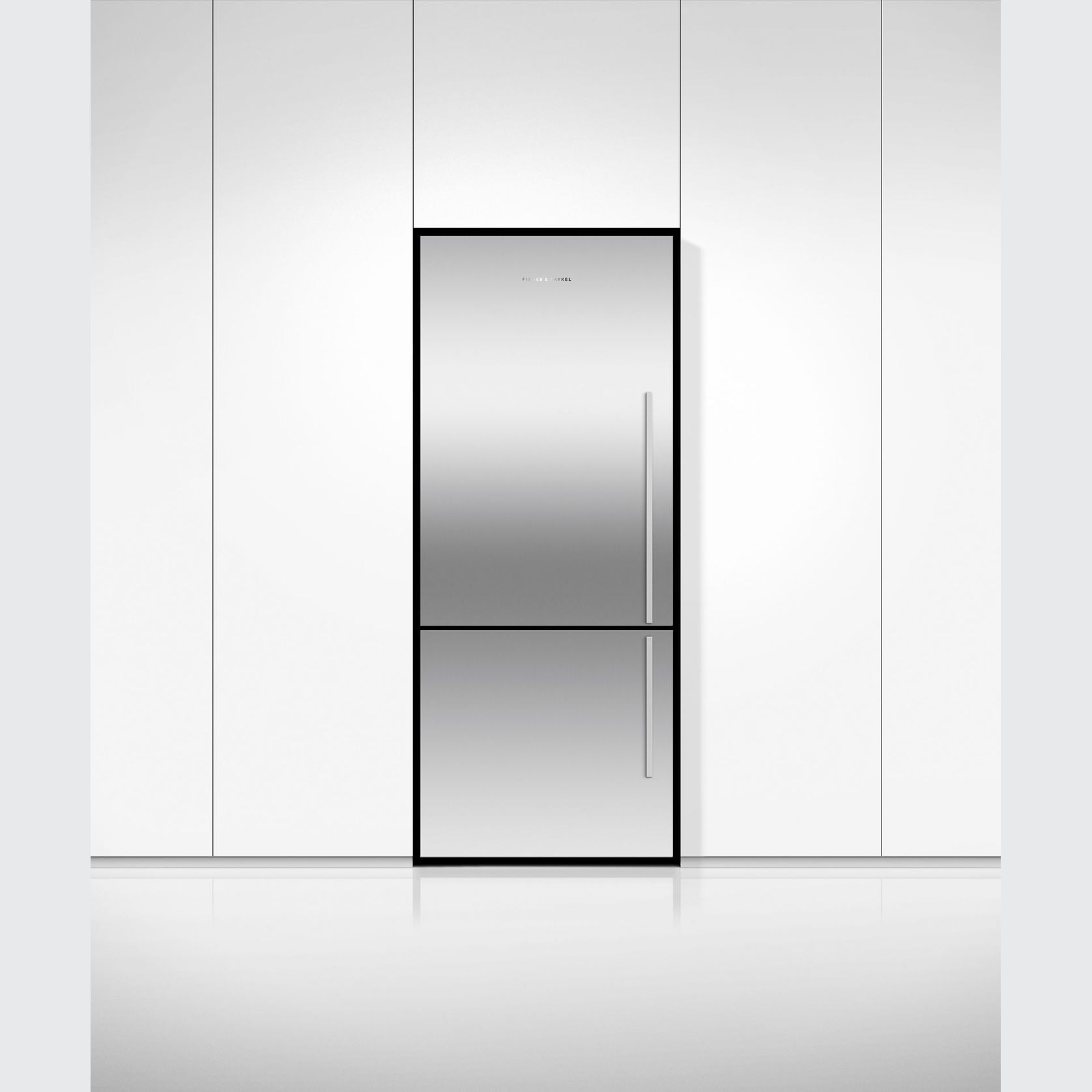 Freestanding Refrigerator Freezer, 68cm, 413L, Left Hinge ArchiPro NZ