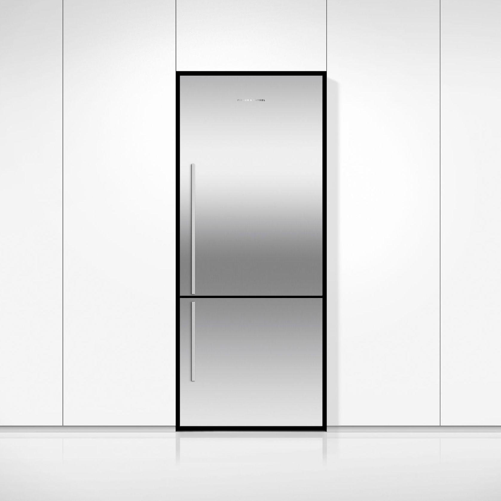 Freestanding Refrigerator Freezer, 68cm, 413L, Right Hi gallery detail image