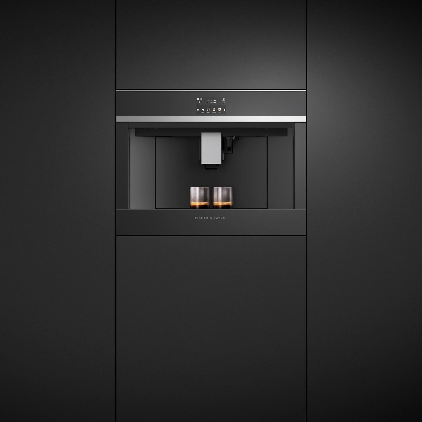 Builtin Coffee Maker, 60cm, Stainless Steel ArchiPro NZ