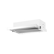 Wall Rangehood, 60cm, Telescopic, White gallery detail image