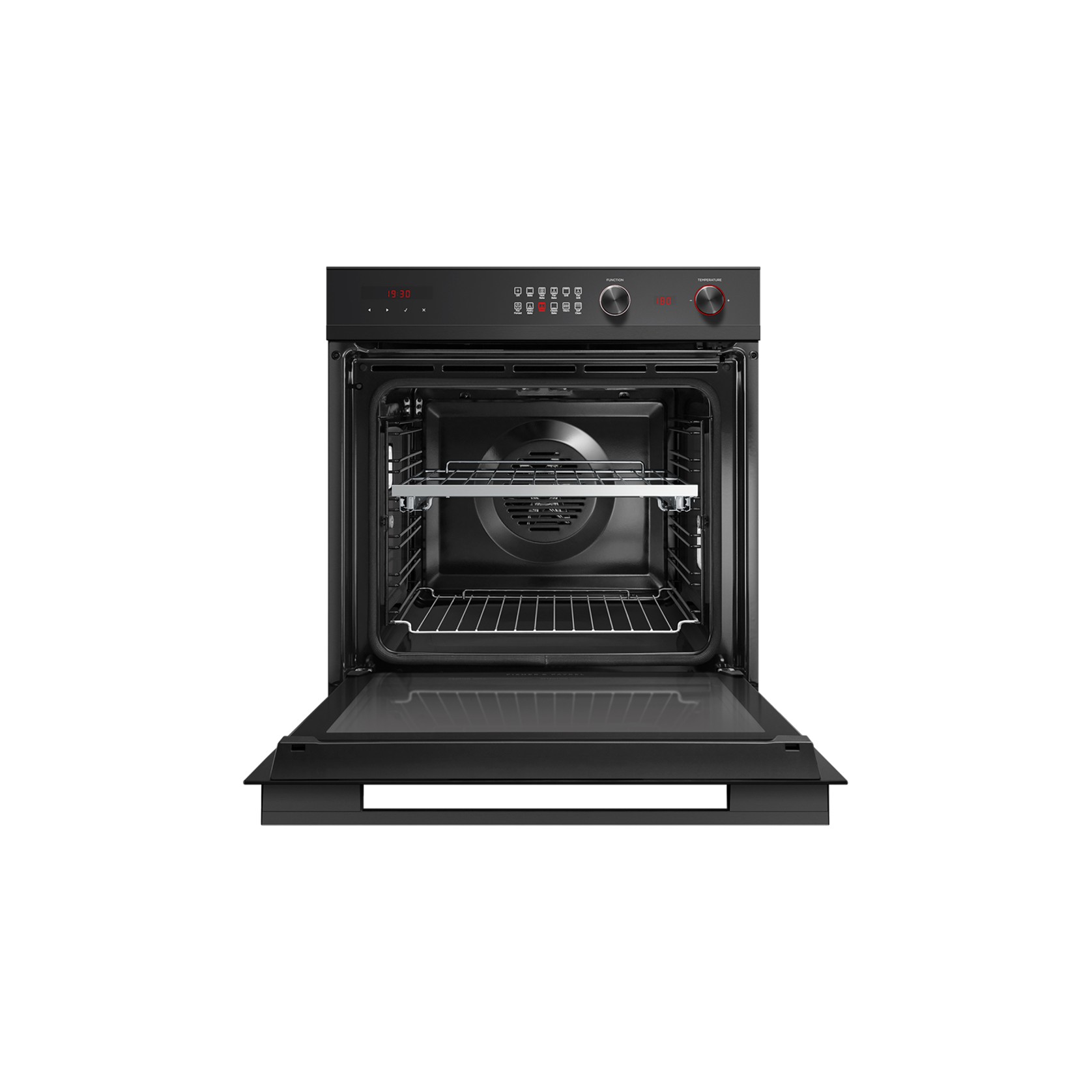 Oven, 60cm, 11 Function, Self-cleaning, Black gallery detail image