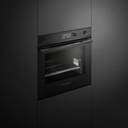 Oven, 60cm, 11 Function, Self-cleaning, Black gallery detail image