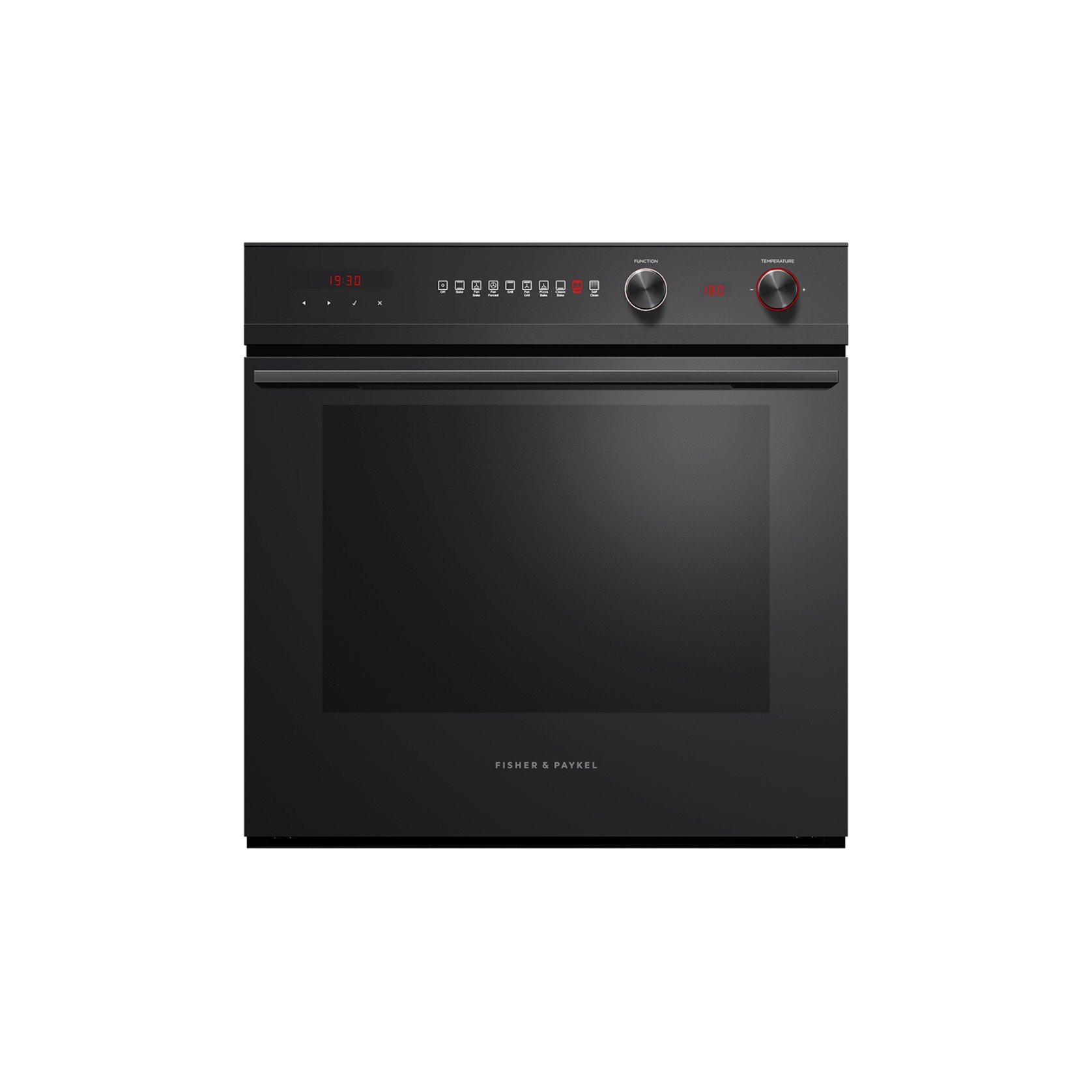 Oven, 60cm, 9 Function, Self-cleaning, Black gallery detail image