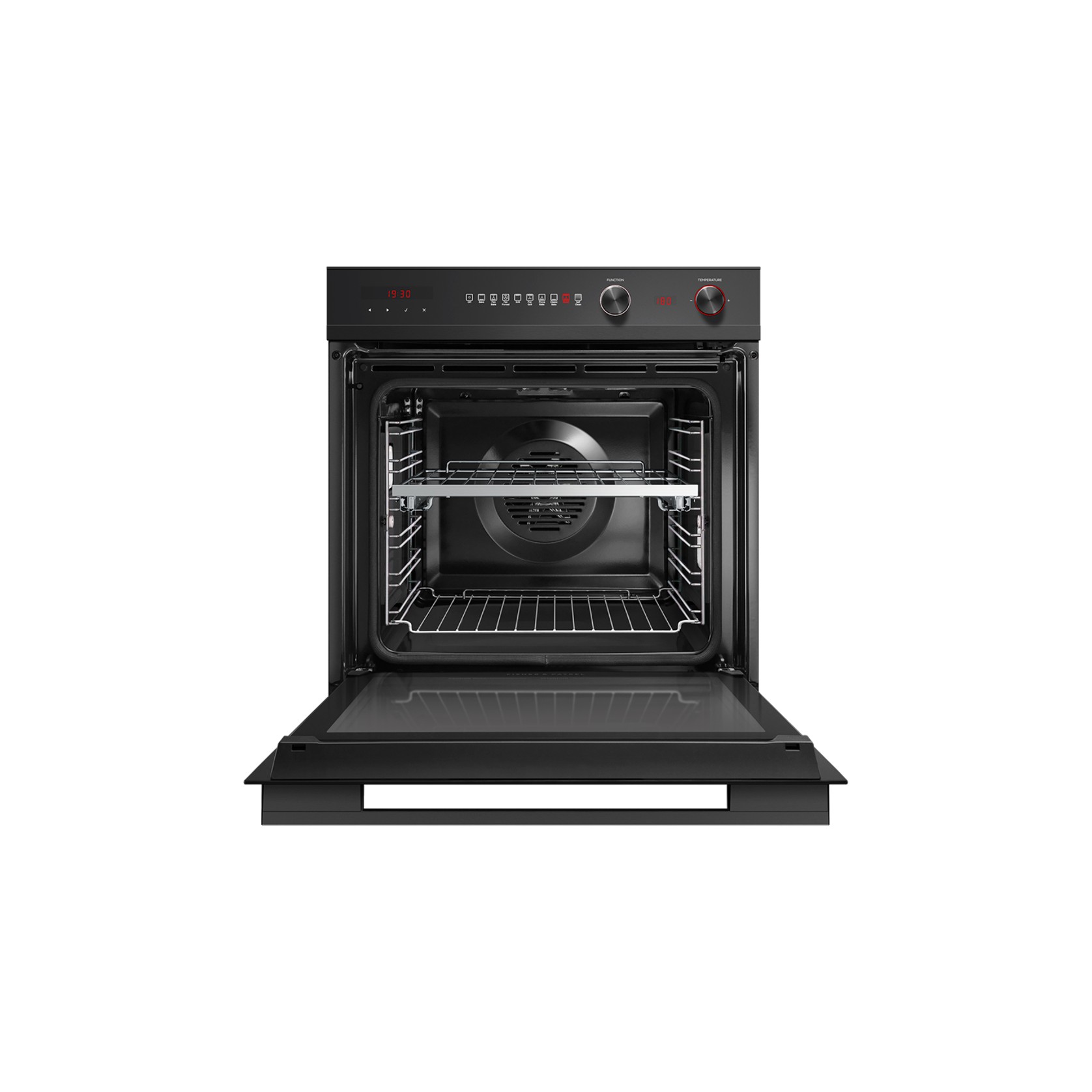 Oven, 60cm, 9 Function, Self-cleaning, Black gallery detail image
