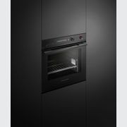 Oven, 60cm, 9 Function, Self-cleaning, Black gallery detail image