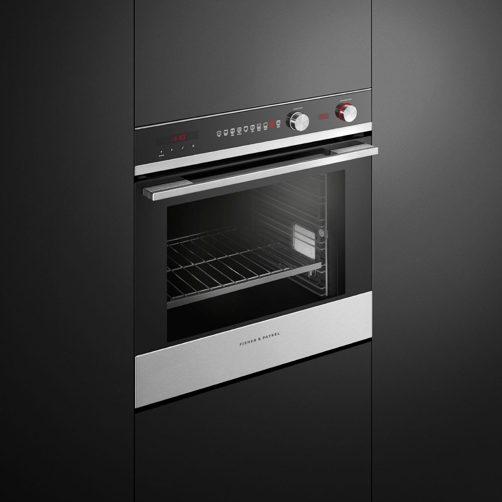 Oven, 60cm, 9 Function, Self-cleaning, Stainless Steel gallery detail image