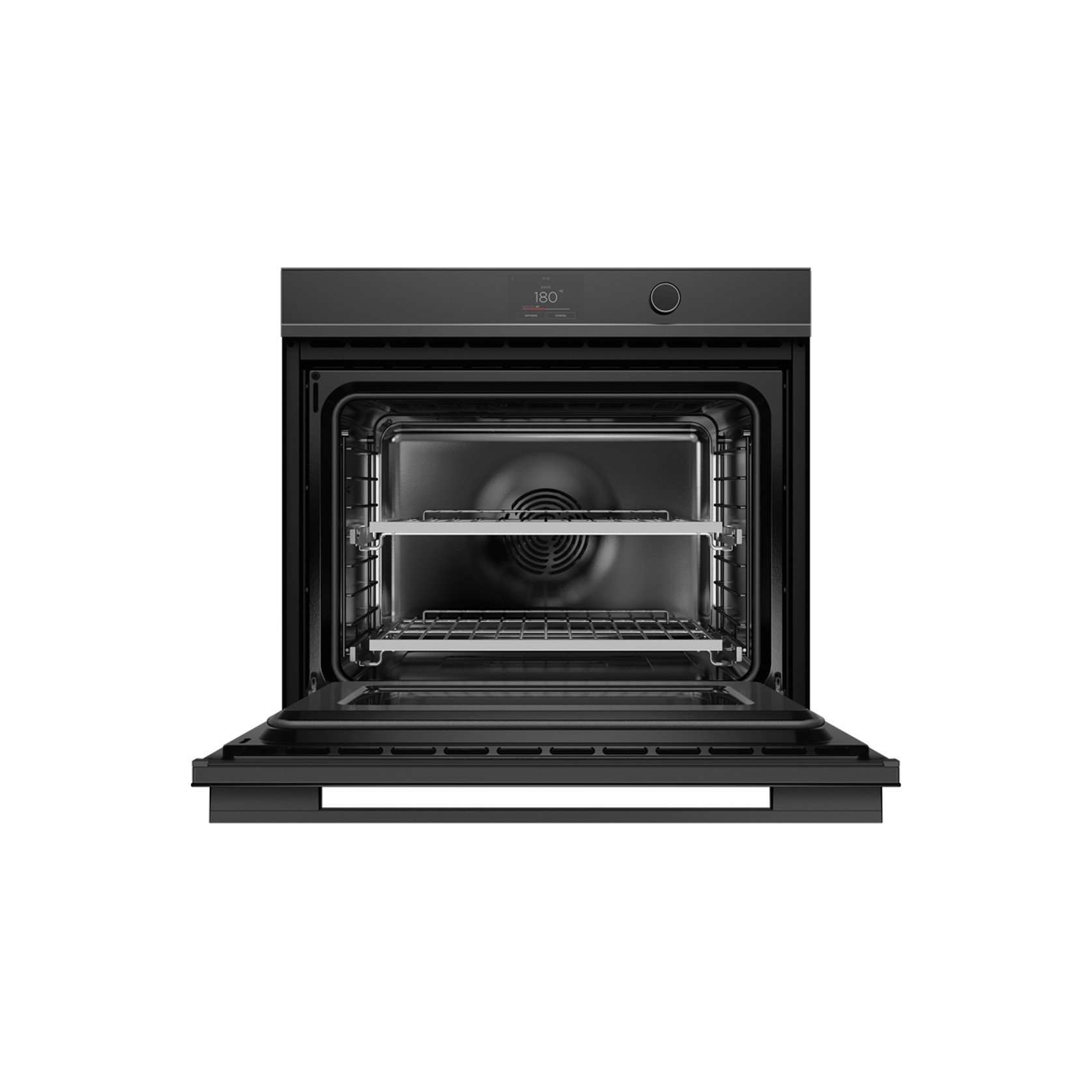 Oven, 76cm, 17 Function, Self-cleaning, Black gallery detail image