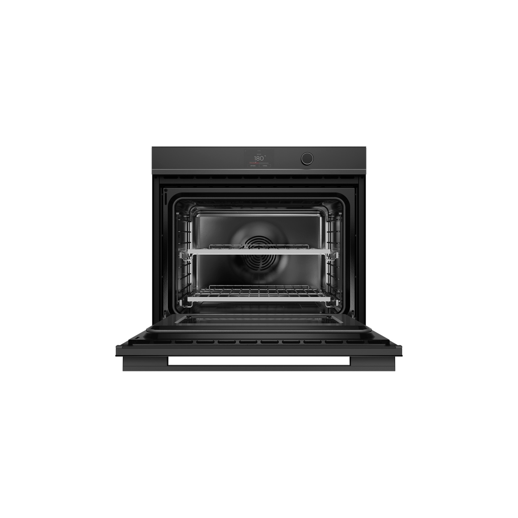 Oven, 76cm, 17 Function, Self-cleaning, Black gallery detail image