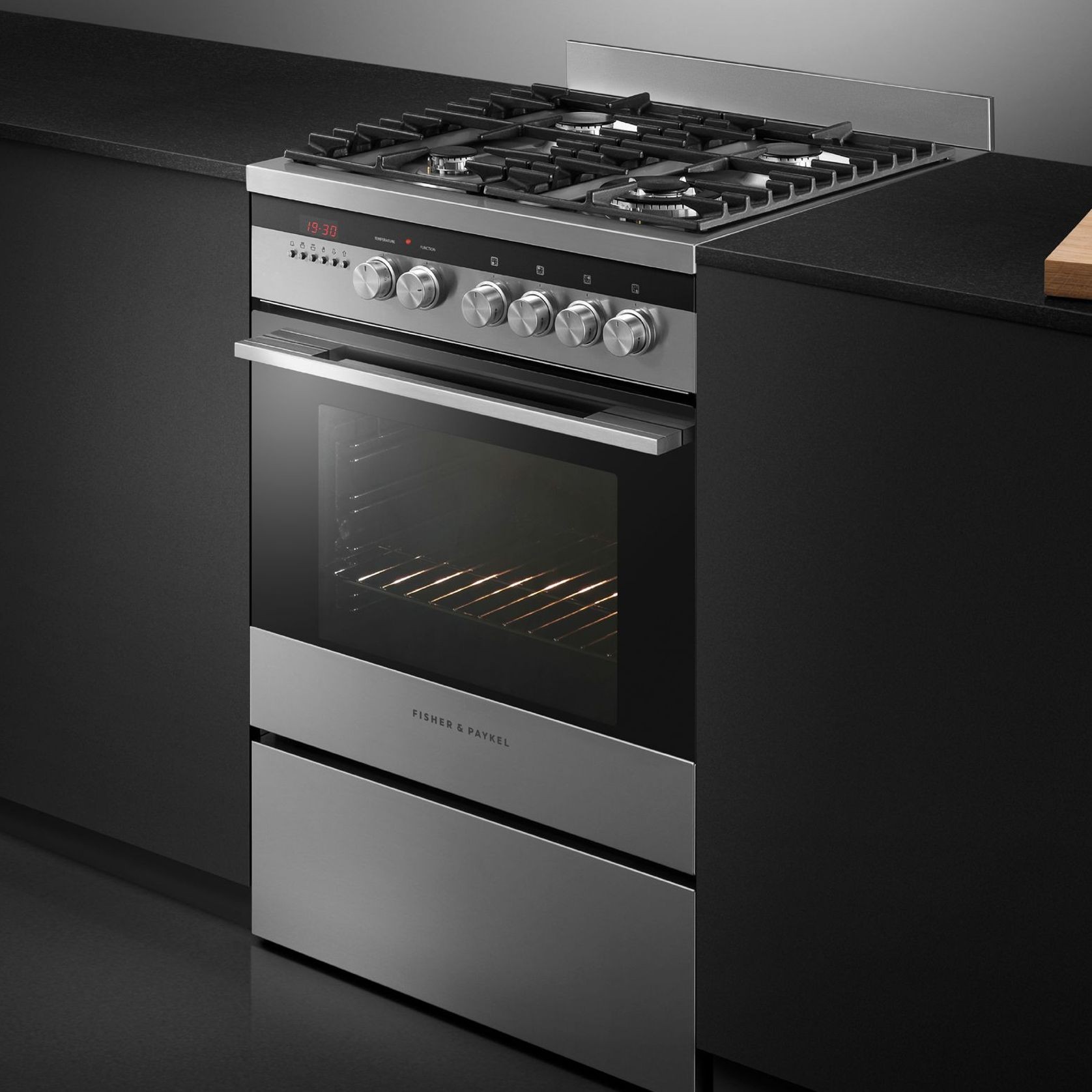 Freestanding Cooker, Dual Fuel, 60cm, 4 Burners ArchiPro NZ