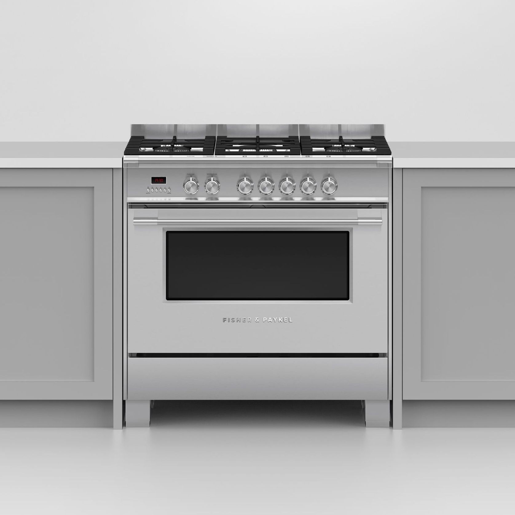 Freestanding Cooker, Dual Fuel, 90cm, 5 Burners gallery detail image