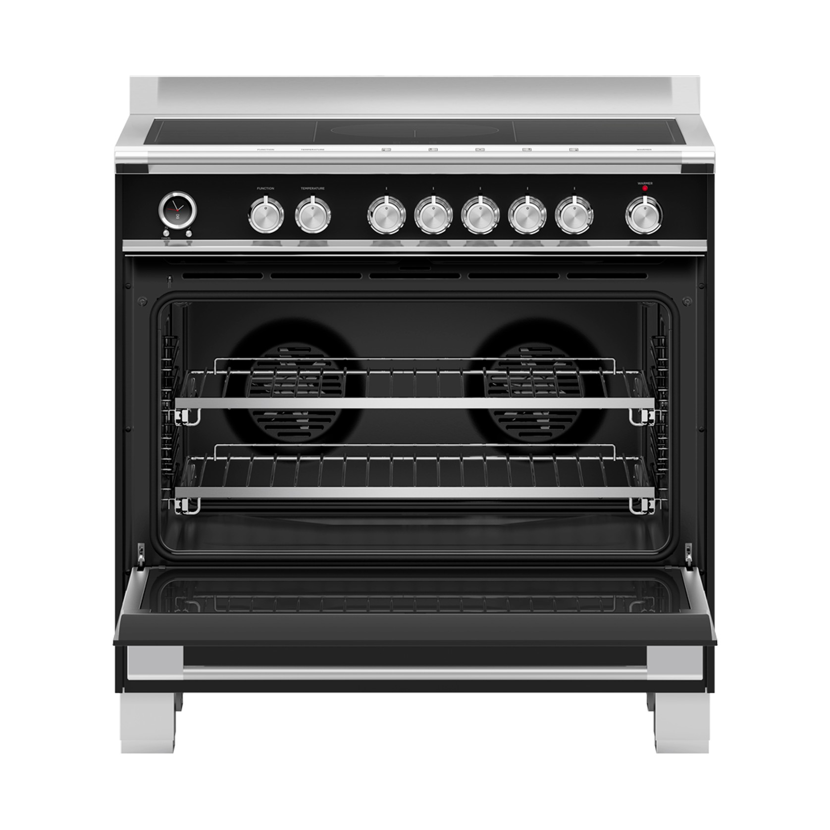 Freestanding Cooker, Induction, 90cm, 5 Zones with SmartZone, Self-cleaning gallery detail image