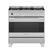 Freestanding Cooker, Dual Fuel, 90cm, Self-cleaning gallery detail image