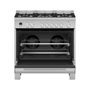 Freestanding Cooker, Dual Fuel, 90cm, Self-cleaning gallery detail image