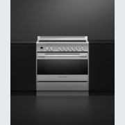Stainless Steel Freestanding Cooker, Induction, 90cm, 5 Zones with SmartZone, Self-cleaning gallery detail image