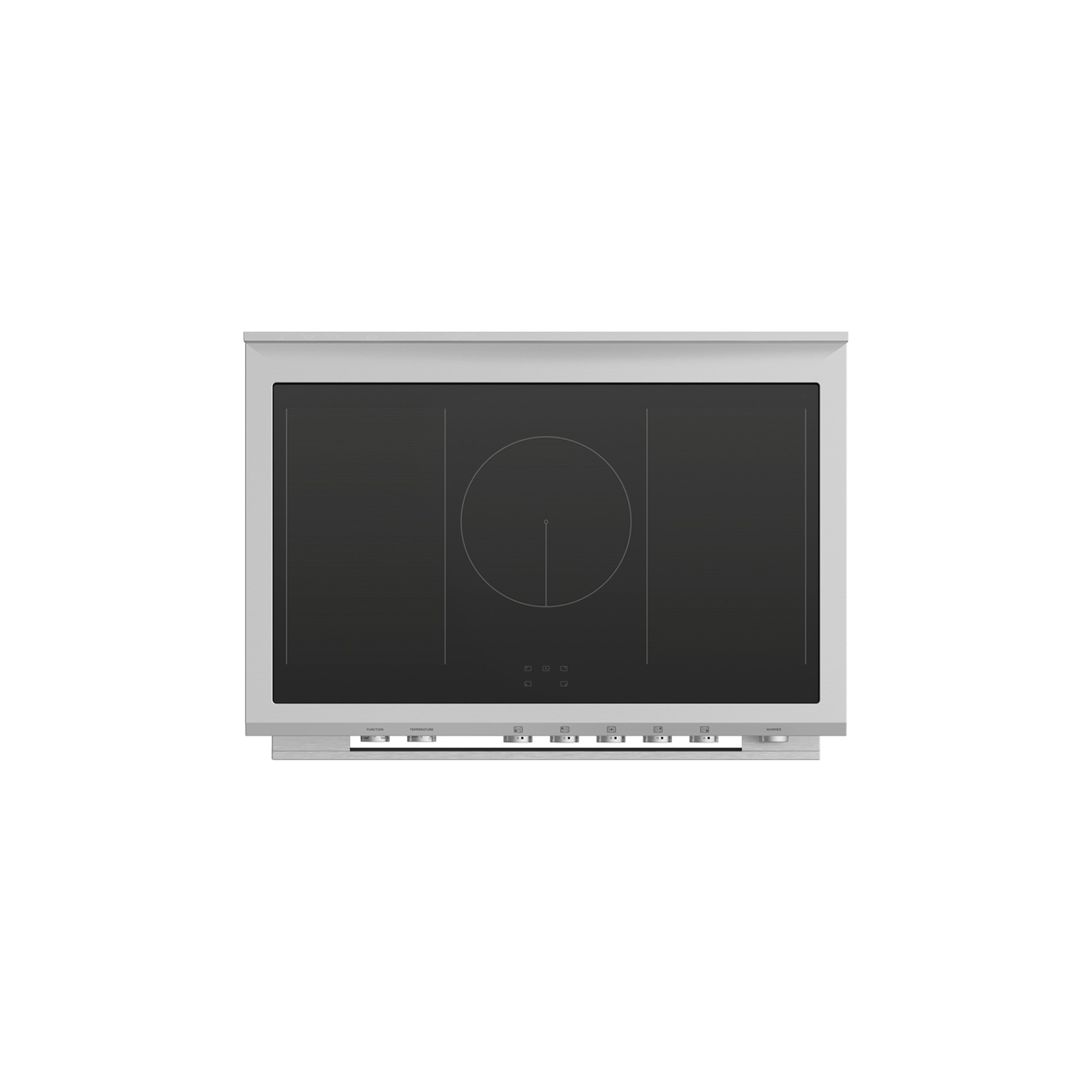 Stainless Steel Freestanding Cooker, Induction, 90cm, 5 Zones with SmartZone, Self-cleaning gallery detail image