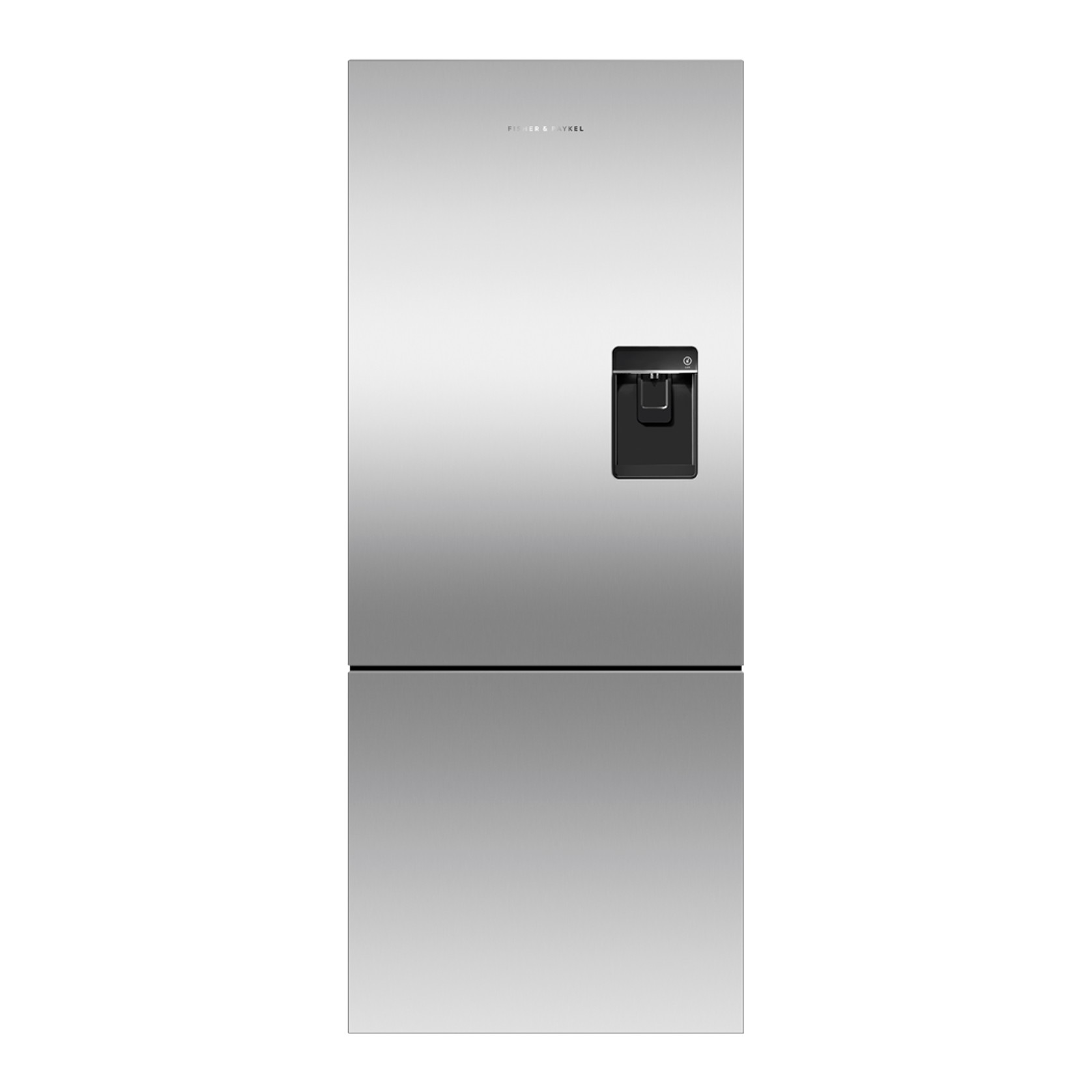 Freestanding Refrigerator Freezer, 68cm, 413L, Stainless Steel gallery detail image