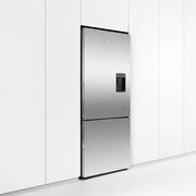 Freestanding Refrigerator Freezer, 68cm, 413L, Stainless Steel gallery detail image