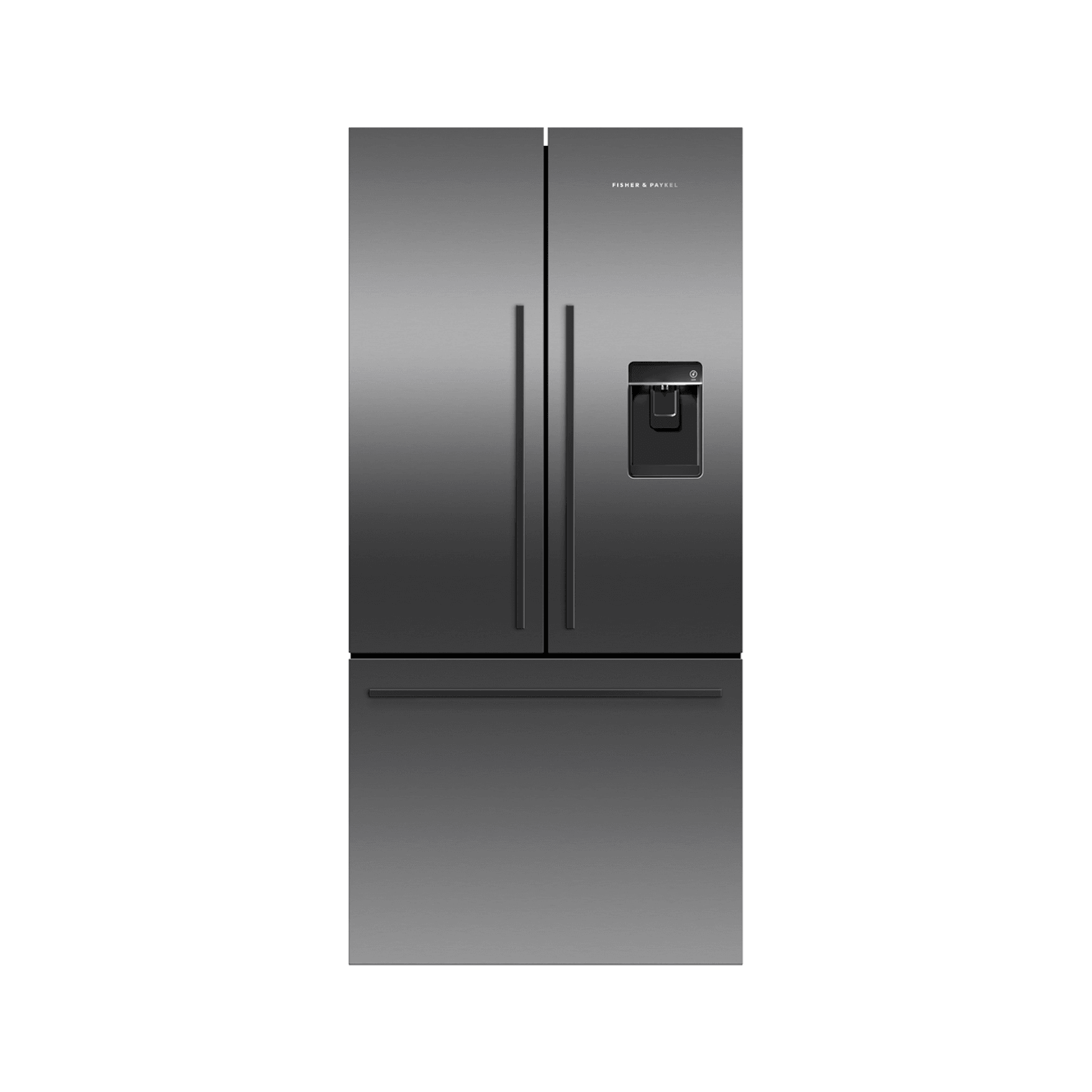 Freestanding French Door Refrigerator Freezer, 79cm, 487L, Ice & Water ArchiPro NZ