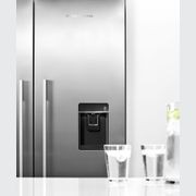 Freestanding French Door Refrigerator Freezer, 90cm, 569L, Ice & Water, French Hinge gallery detail image