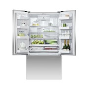 Freestanding French Door Refrigerator Freezer, 90cm, 569L, Ice & Water, French Hinge gallery detail image