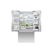 Freestanding French Door Refrigerator Freezer, 90cm, 569L, Ice & Water, French Hinge gallery detail image