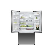 Freestanding French Door Refrigerator Freezer, 90cm, 569L, Ice & Water, Black Stainless Steel gallery detail image