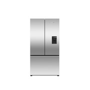 Freestanding French Door Refrigerator Freezer, 90cm, 569L, Ice & Water, Stainless Steel gallery detail image